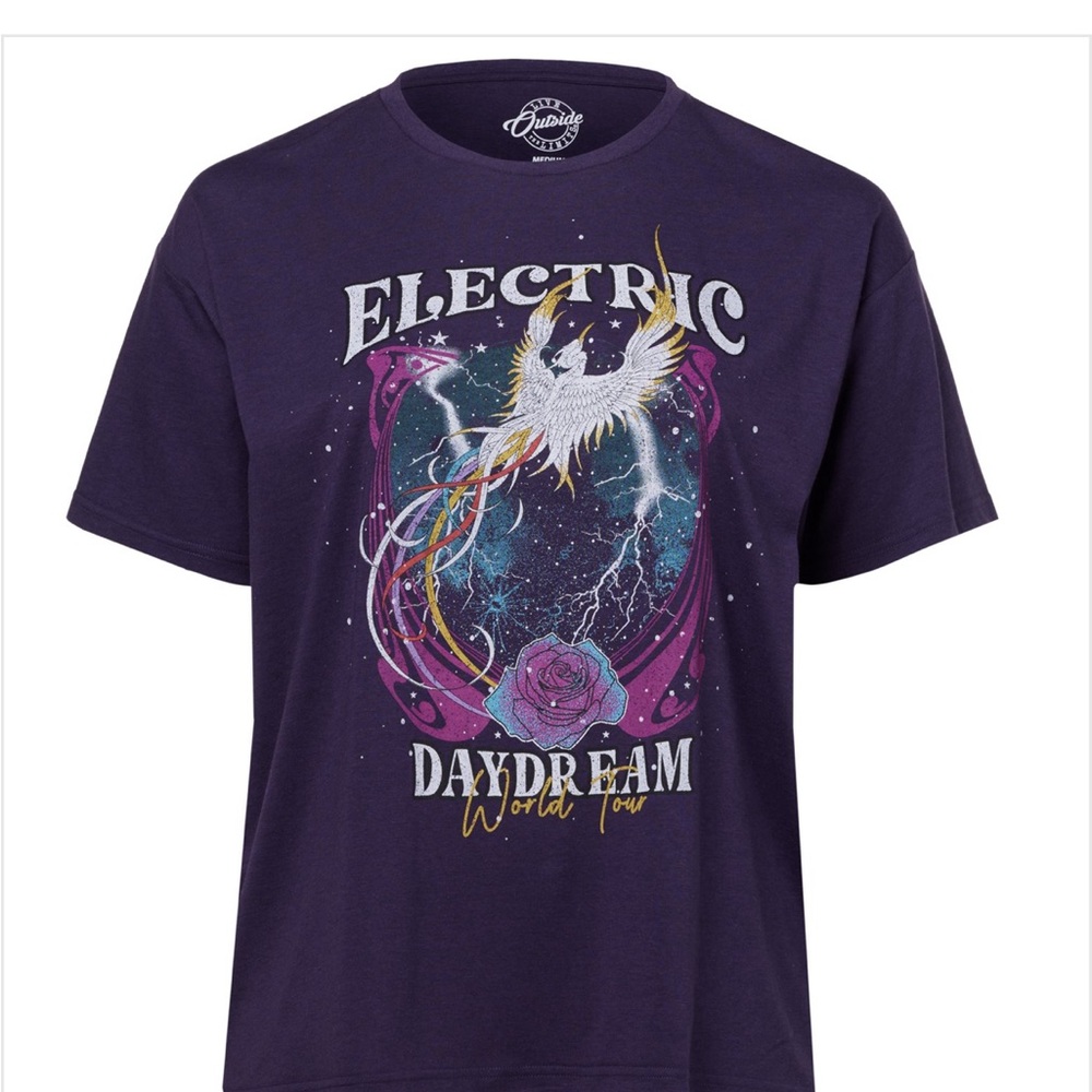 Electric Daydream Women's Purple Graphic Tee
